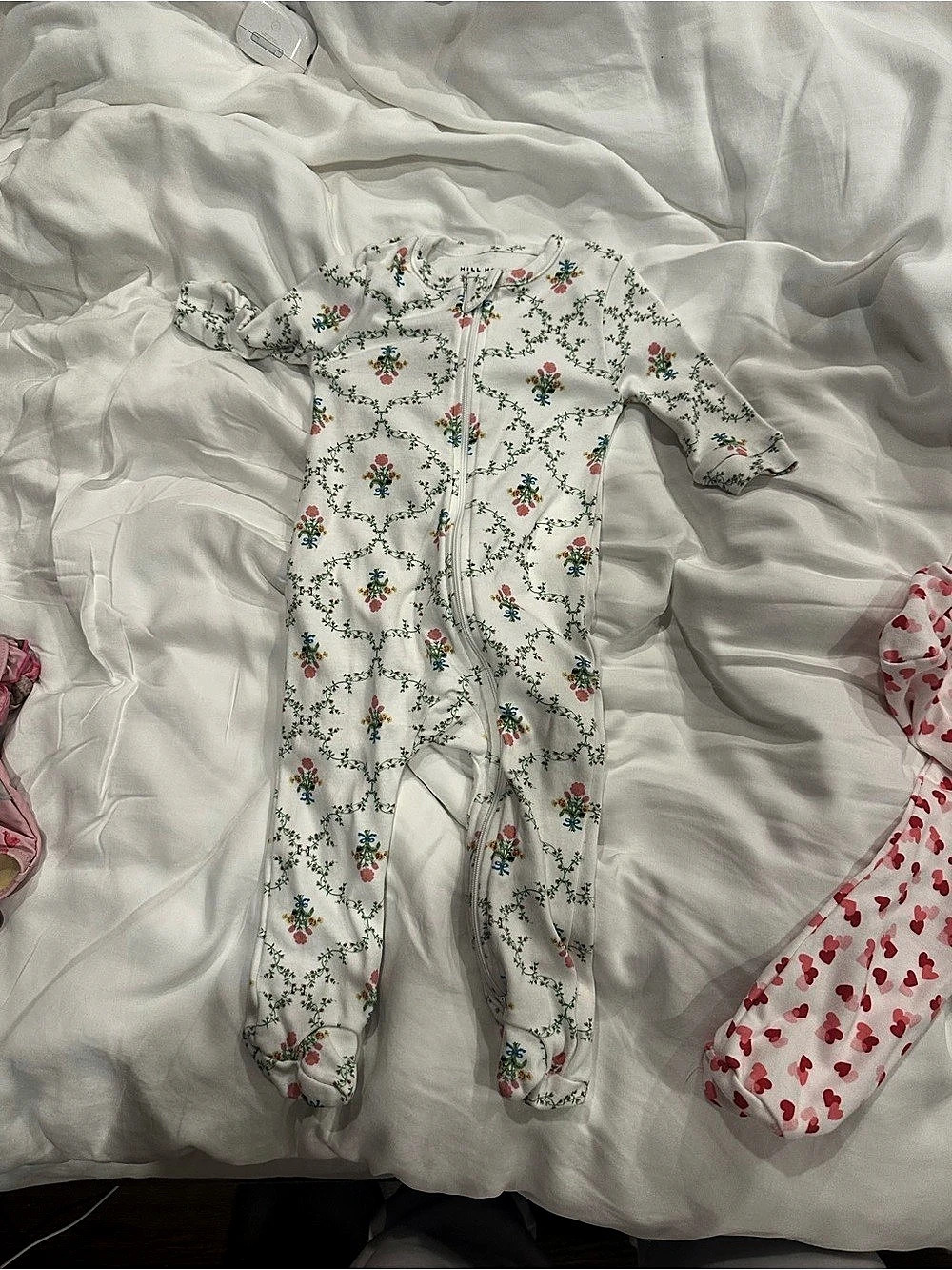 Hill House Home The Footie Pajama Floral Footie Baby 3-6M